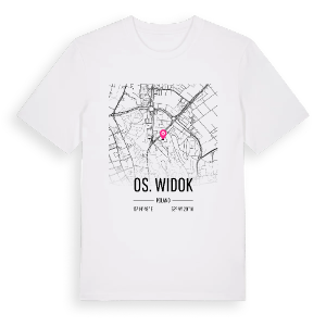 Os. Widok karta t-shirt – ekologisk bomull t-shirt från Pinshirt