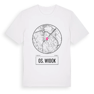 Os. Widok t-shirt – ekologisk bomull t-shirt från Pinshirt