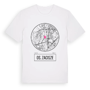Os. Zacisze t-shirt – ekologisk bomull t-shirt från Pinshirt