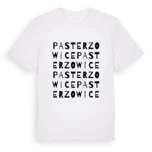 Pasterzowice ordlek t-shirt – ekologisk bomull t-shirt från Pinshirt