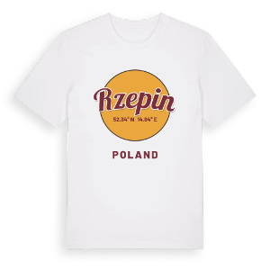 Rzepin cirkel t-shirt – ekologisk bomull t-shirt från Pinshirt
