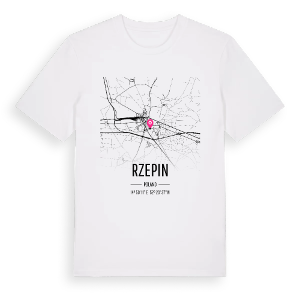 Rzepin karta t-shirt – ekologisk bomull t-shirt från Pinshirt