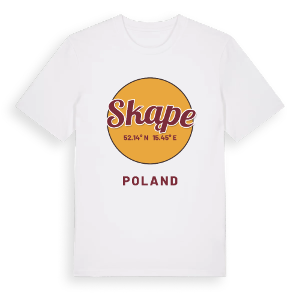 Skąpe cirkel t-shirt – ekologisk bomull t-shirt från Pinshirt