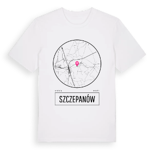 Szczepanów t-shirt – ekologisk bomull t-shirt från Pinshirt
