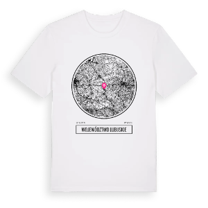 województwo lubuskie t-shirt – ekologisk bomull t-shirt från Pinshirt