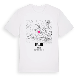 Balin karta t-shirt – ekologisk bomull t-shirt från Pinshirt