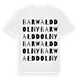 Barwałd Dolny ordlek t-shirt