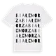 Białe Morza ordlek t-shirt