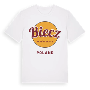 Biecz cirkel t-shirt – ekologisk bomull t-shirt från Pinshirt