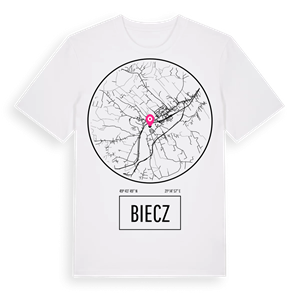 Biecz t-shirt – ekologisk bomull t-shirt från Pinshirt