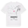 Biskupice karta t-shirt
