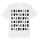 Bobowa ordlek t-shirt