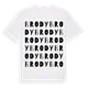 Brody ordlek t-shirt