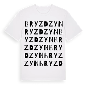 Bryzdzyn ordlek t-shirt – ekologisk bomull t-shirt från Pinshirt