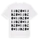 Budzów ordlek t-shirt
