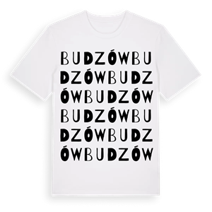 Budzów ordlek t-shirt – ekologisk bomull t-shirt från Pinshirt