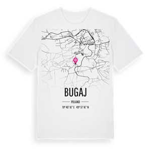 Bugaj karta t-shirt – ekologisk bomull t-shirt från Pinshirt