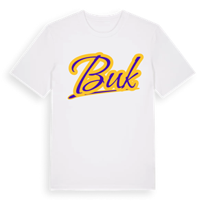 Buk baseball t-shirt – ekologisk bomull t-shirt från Pinshirt