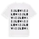 Bukowa ordlek t-shirt