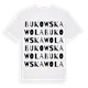 Bukowska Wola ordlek t-shirt