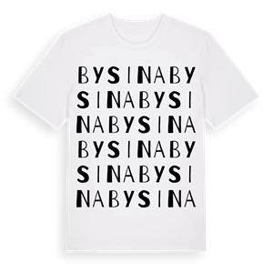 Bysina ordlek t-shirt – ekologisk bomull t-shirt från Pinshirt