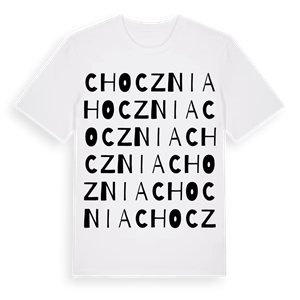 Chocznia ordlek t-shirt – ekologisk bomull t-shirt från Pinshirt