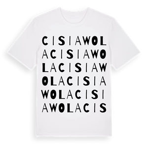 Cisia Wola ordlek t-shirt – ekologisk bomull t-shirt från Pinshirt