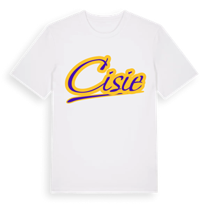 Cisie baseball t-shirt – ekologisk bomull t-shirt från Pinshirt
