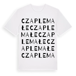 Czaple Małe ordlek t-shirt – ekologisk bomull t-shirt från Pinshirt