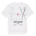 Czaple Wielkie karta t-shirt