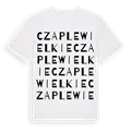 Czaple Wielkie ordlek t-shirt