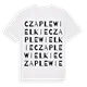 Czaple Wielkie ordlek t-shirt