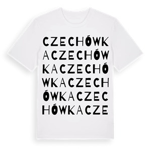 Czechówka ordlek t-shirt – ekologisk bomull t-shirt från Pinshirt