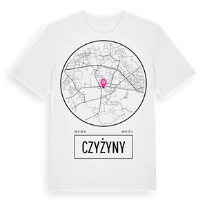 Czyżyny t-shirt – ekologisk bomull t-shirt från Pinshirt