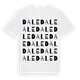 Dale ordlek t-shirt
