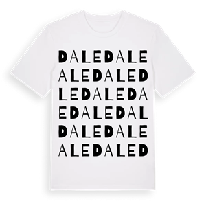Dale ordlek t-shirt – ekologisk bomull t-shirt från Pinshirt