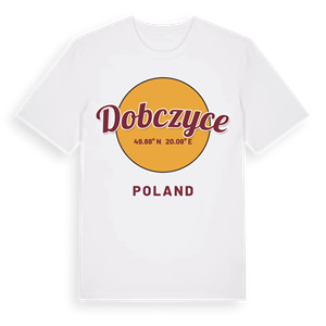 Dobczyce cirkel t-shirt – ekologisk bomull t-shirt från Pinshirt