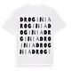 Droginia ordlek t-shirt