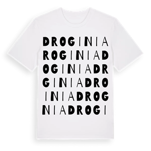 Droginia ordlek t-shirt – ekologisk bomull t-shirt från Pinshirt
