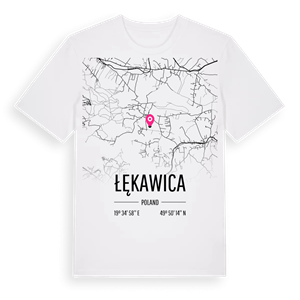 Łękawica karta t-shirt – ekologisk bomull t-shirt från Pinshirt