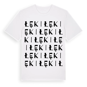 Łęki ordlek t-shirt – ekologisk bomull t-shirt från Pinshirt