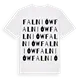 Falniów ordlek t-shirt