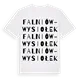 Falniów-Wysiołek ordlek t-shirt
