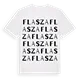 Flasza ordlek t-shirt