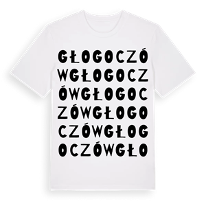 Głogoczów ordlek t-shirt – ekologisk bomull t-shirt från Pinshirt