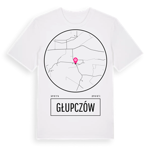 Głupczów t-shirt – ekologisk bomull t-shirt från Pinshirt