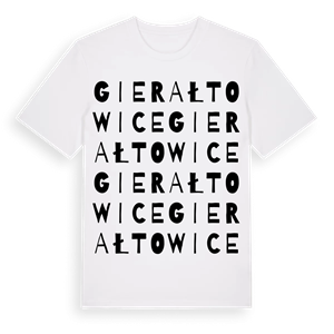 Gierałtowice ordlek t-shirt – ekologisk bomull t-shirt från Pinshirt