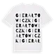 Gierałtowiczki ordlek t-shirt