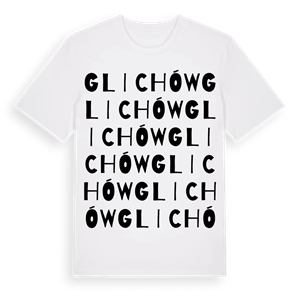 Glichów ordlek t-shirt – ekologisk bomull t-shirt från Pinshirt