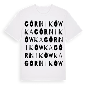 Górnikówka ordlek t-shirt – ekologisk bomull t-shirt från Pinshirt